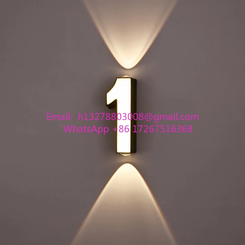 LED في الهواء الطلق مقاوم للماء الجدار الخفيفة توقيع فندق مخزن شرفة فندق المنزل شعار الخط غسل الجدار المشهد الضوء الرقمي