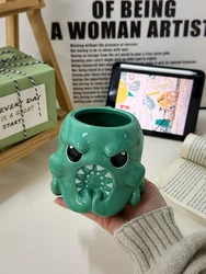 Angry Cthulhu Ceramic Mug Cute Funny Octopus Octopus Mug Office Milk Juice Mug Birthday Gift