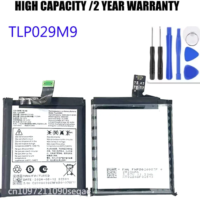 

Емкость 3000 мАч TLP029M9 Новая сменная батарея для ALCATEL TCL 1ICP7/49/57 Batteria + инструменты