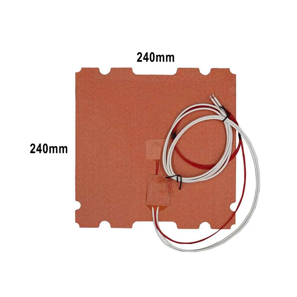 For VORON Printer HeatBed Heating Pad Silicone 100 % Power For Printer Hot Bed For The R-T Datasheet Heating Mat