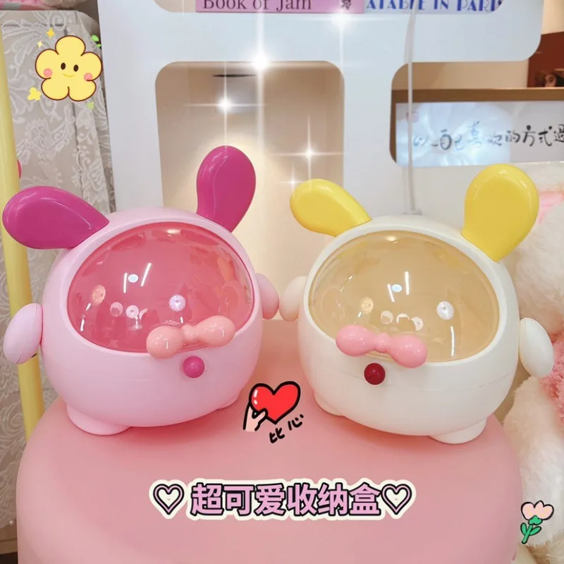 

Коробка для хранения детской коляски Labubu, милый декор для куклы, космический модуль, колыбель для сна, тележка для куклы, кровать, мебельные аксессуары для игровых наборов