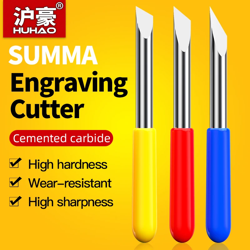 

HUHAO SUMMA Blade 5pcs with Transparent Case Summa 30 Degrees Cutting Plotter Blade Carbide 30 45 60 Degrees Blade For Vinyl