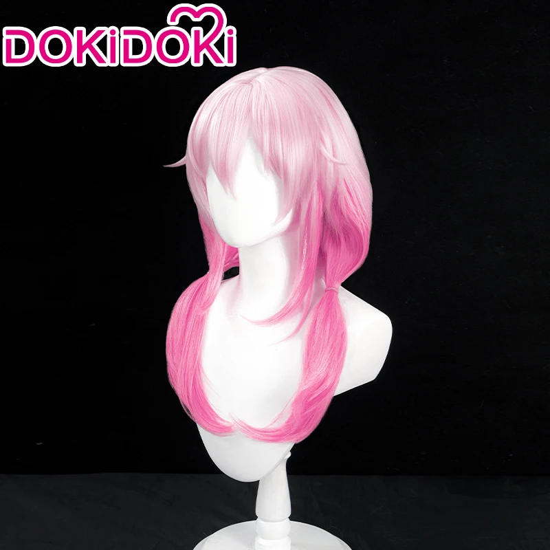 IN STOCK Yuzuriha Inori Wig Anime Cosplay Guilty Crown Cosplay DokiDoki Women Pink Cosplay Wig Free Wig Cap Yuzuriha Inori