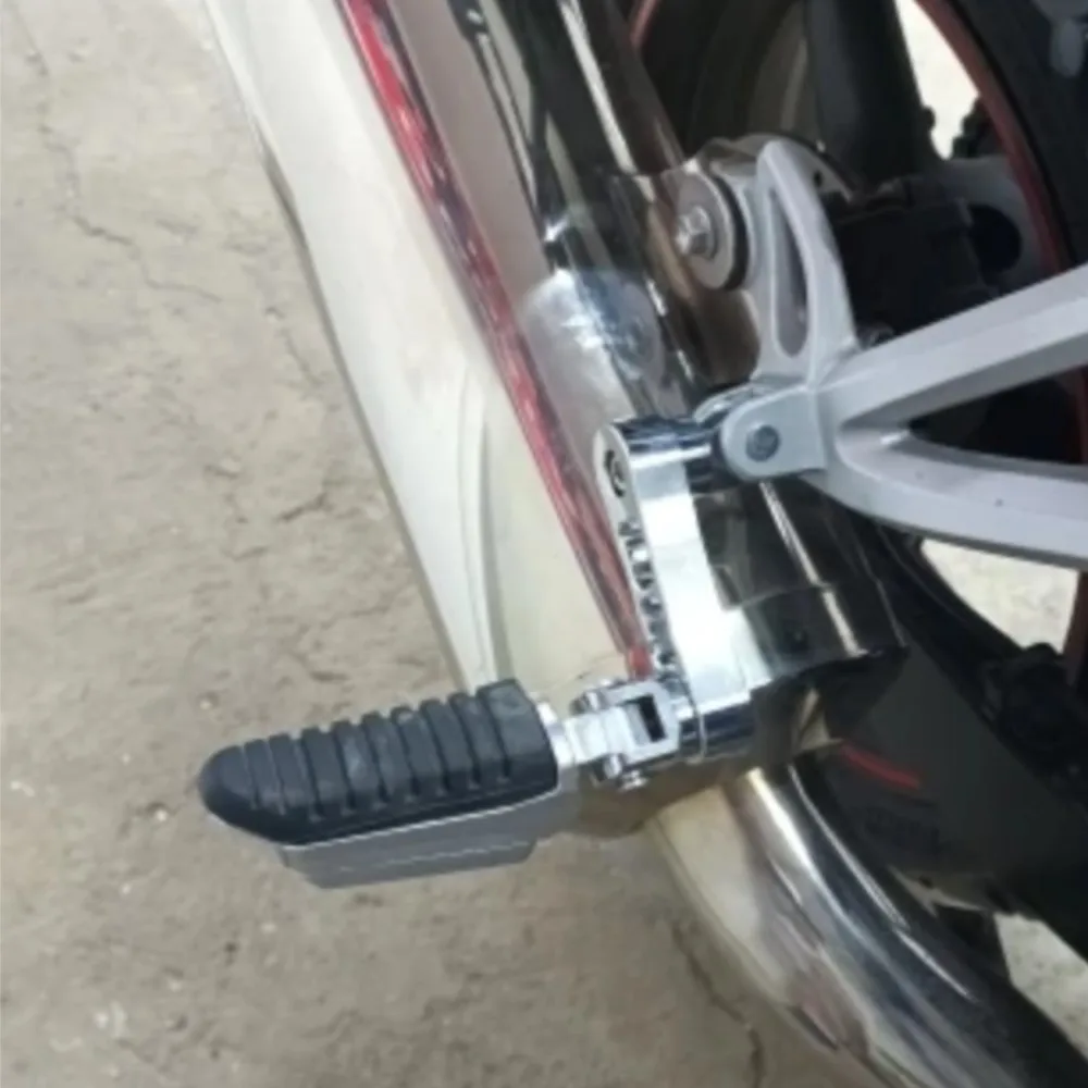 

Motorcycle Foot Peg Highway Bracket For Touring Foot Peg Extension Bracket 360° Adjustable Rugged Foot Peg Extension Bracket