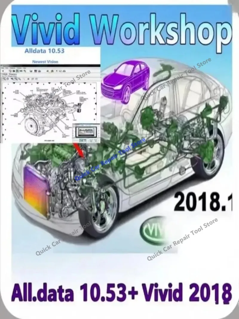 2026 is hot! HAYNES/PRO Vivid 2018 Car Repair Software Workshop DATA Multi languages Windows 10 Atris-Technik Europe Automotive