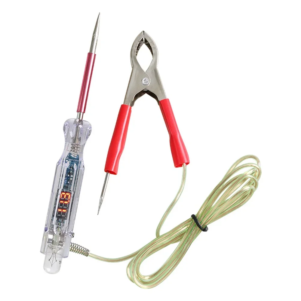 LED Voltage Tester Pen Digital Display with Self Protection Function for Car Electrical Circuit Testing 3 5V to 36V