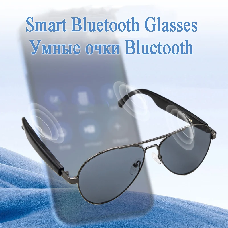 نظارات شمسية ذكية لترجم بلوتوث لتطبيقات الأعمال - نظارات اتصالات لاسلكية soundcore لهاتف Xiaomi Huawei OPPO