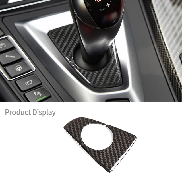 For Bmwf82 F83 M3 F80 M4 2014 2015 2016 2017 2018 2019 Real Carbon Fiber  Car Gear Shift Knob Base Cover Car Interior Accessories - Interior  Mouldings - AliExpress