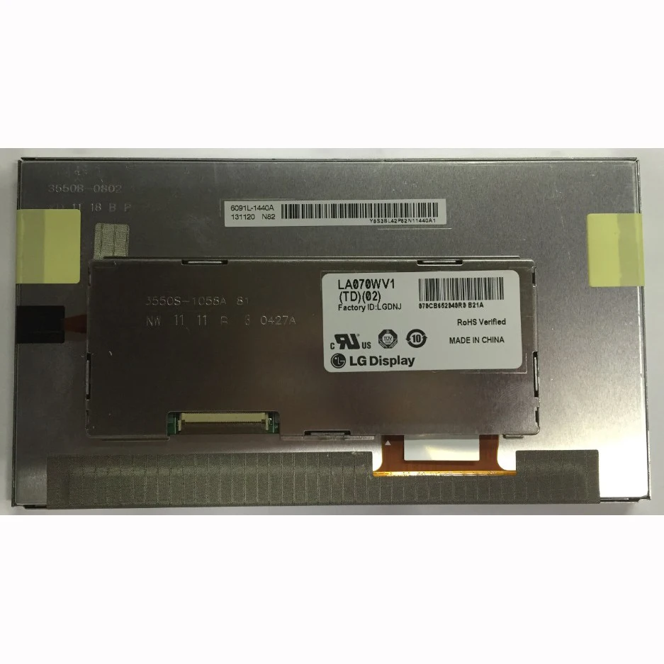 Original LCD Screen Display Panel LA070WV1(TD)(08) LA070WV1-TD08 LA070WV1-TD01 LA070WV1-TD02