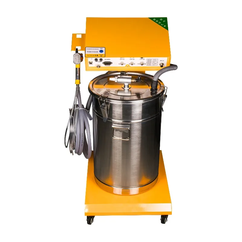 [ ]Powder Coating Machine With Curing Oven Spray Booths Coating Spray For Iron Metal Steel Substrates