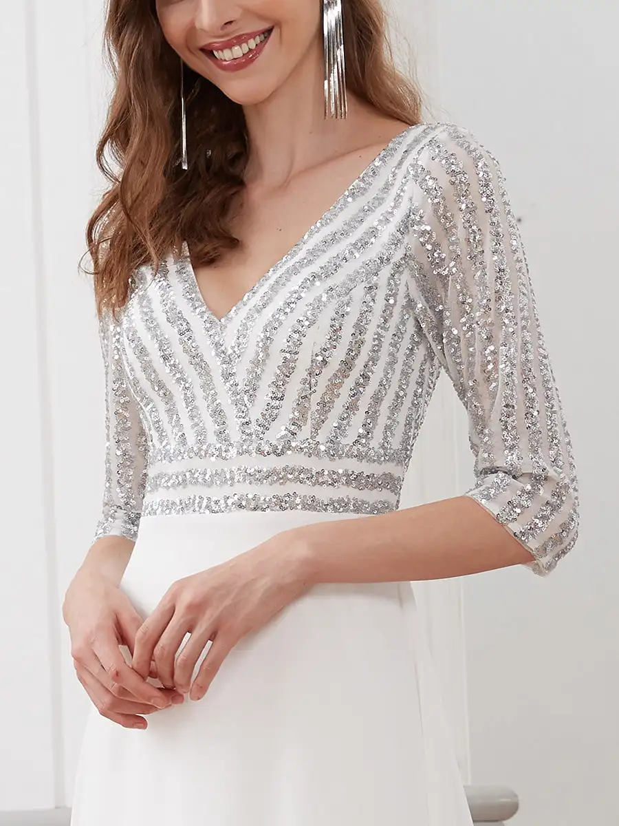 Robe Sexy à Sequins Taille Plus pour Fêtes - usage example