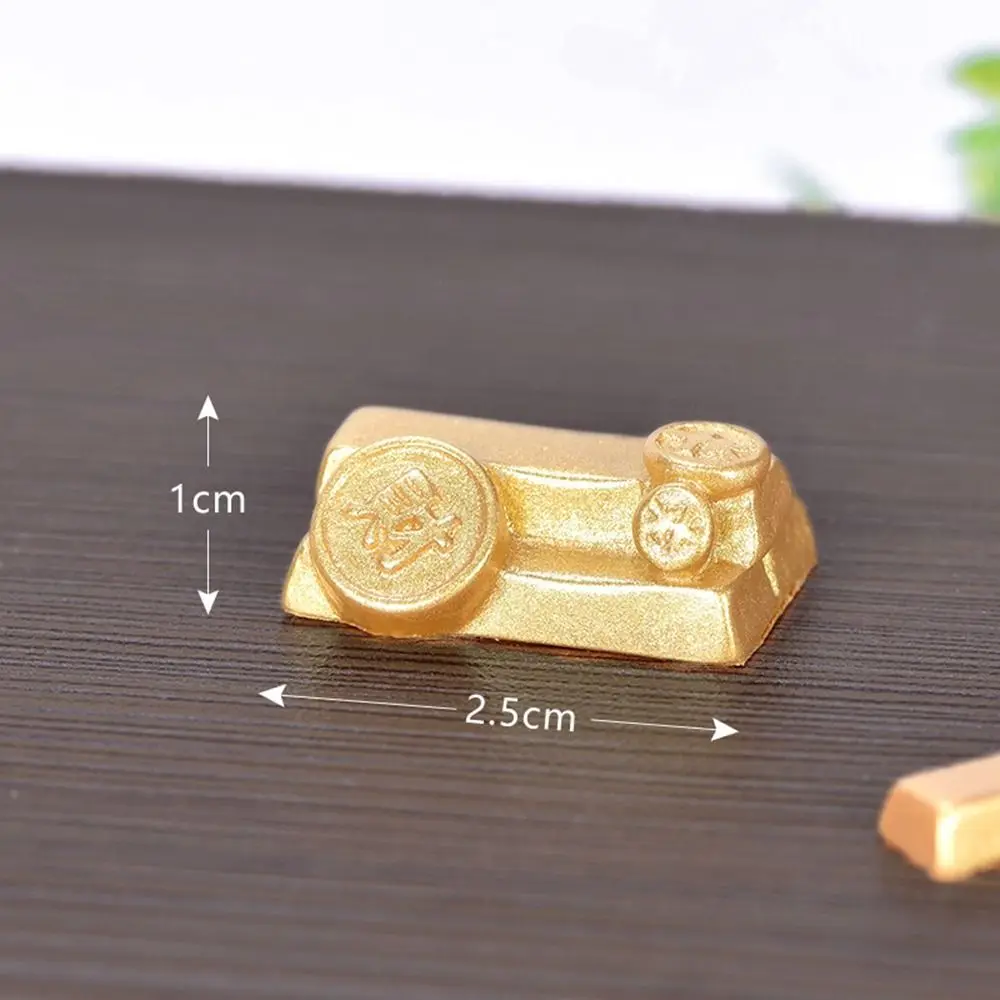Decor New Year Decorations Decoration Crafts Resin Wealth Rolling Auspicious Ornaments Figurine Fortune Trinkets Small Ornament