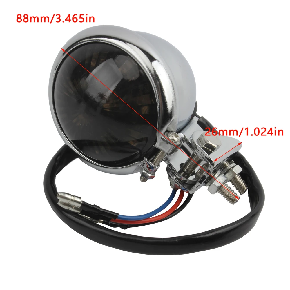 Decorative Rear Lamp for 125cc-600cc Motorcycle for Honda Yamaha Suzuki Benelli Loncin Qjmotor Cafe Racer Modified Tail Light