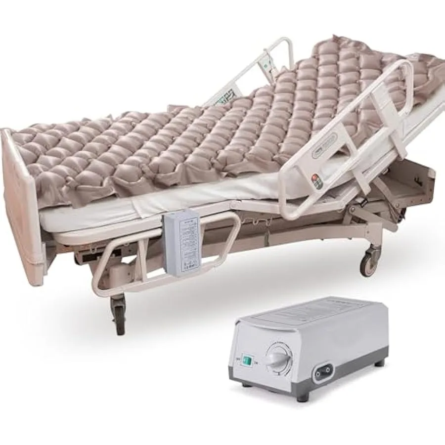 

Careboda Alternating Pressure Mattress Anti Decubitus Air Pads with Electric Quiet Pump System Pressure Sore Pad and Bed Sore P
