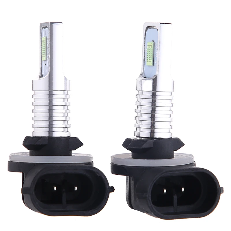 2Pcs 881 880 H27 H27W/2 Led Bulbs Fog Lights for Cars Led Fog Driving Lamp High Lights Car Light Sourse 6000K White Yellow Blue