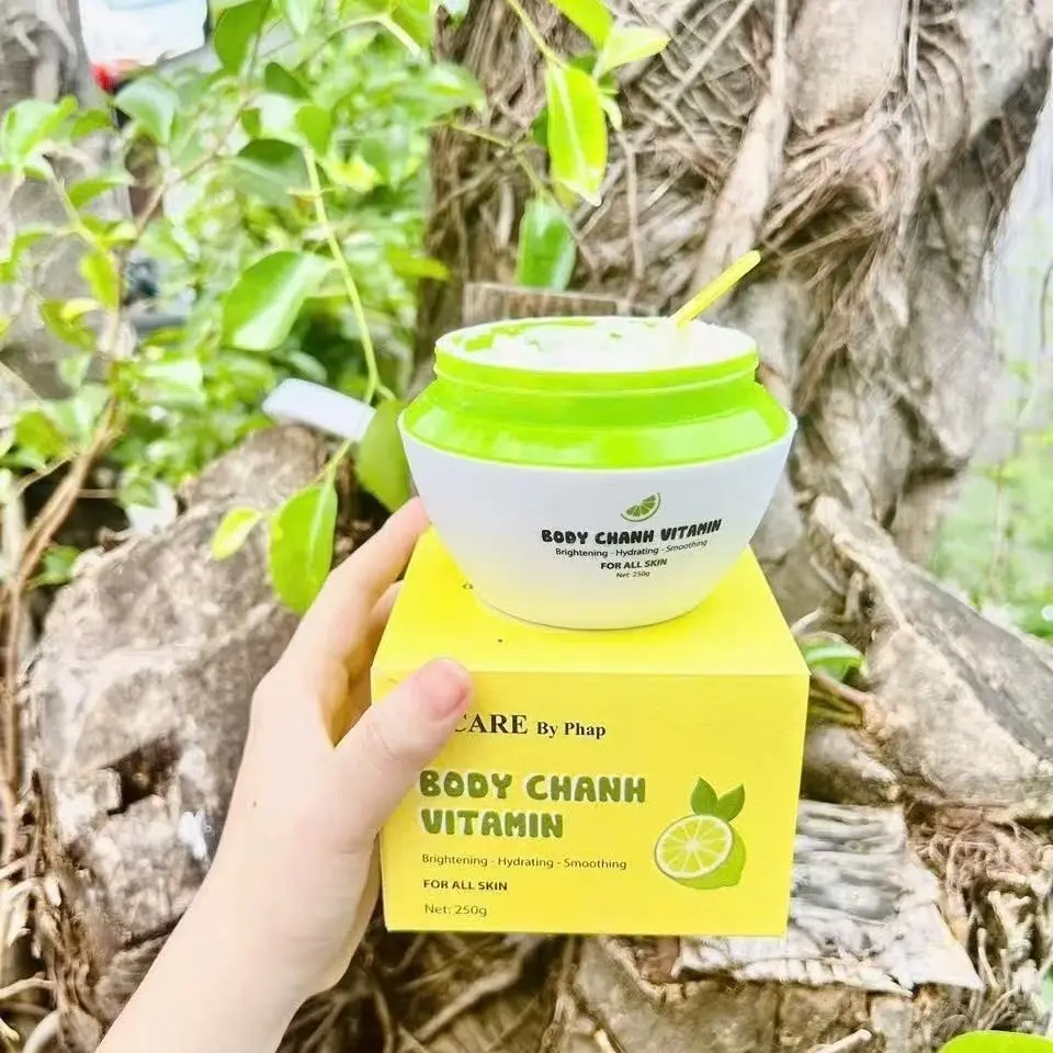 

Vietnamese Body lotion Body chanh vitamin duong trang. phuc hoi da 250g