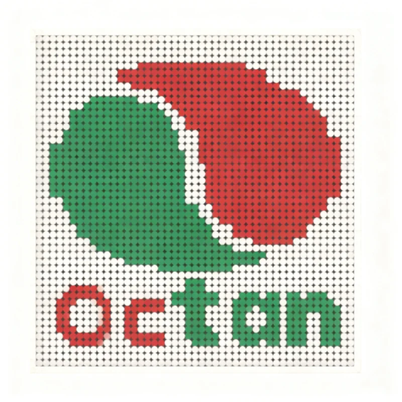 2481 pz MOC Octan Logo Art Mod - Kids Education Logo recensione e prezzo