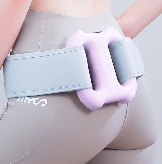 Fascial gun double ring fitness massager magic device charging fat burning fascial ring mini vibration yoga gallery 3