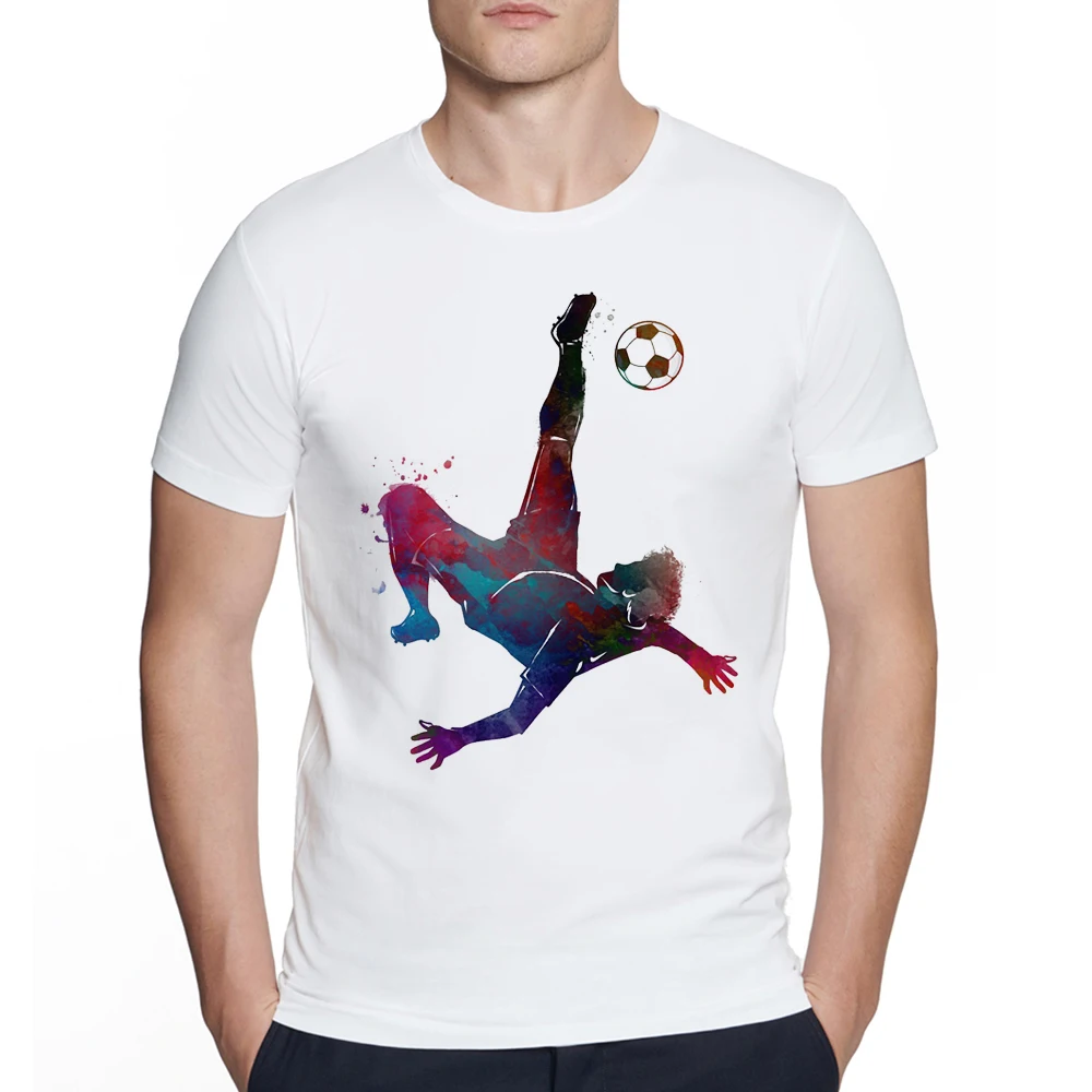 BALL IS LIFE sport art Tops Clothes Streetwear Classic Design About Football Men T-Shirt