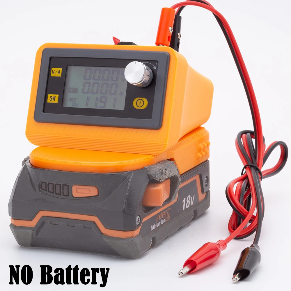 

Portable CNC Adjustable Power Supply Buck For Ridgid AEG 18V Lithium Battery Boost Converter DC Voltage Stable Outdoor