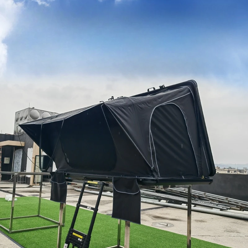 

Aluminum alloy, fully automatic, triangular roof tent, quick-opening type, camping tent, self-driving tour, a must