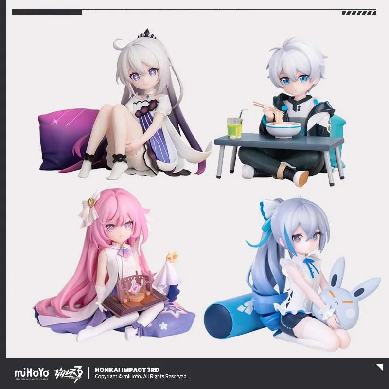 

Sunsyea Honkai Impact 3rd Official Merch miHoYo Original Authentic XBD Elysia EGO Kevin Bronya Kiana Figure Doll