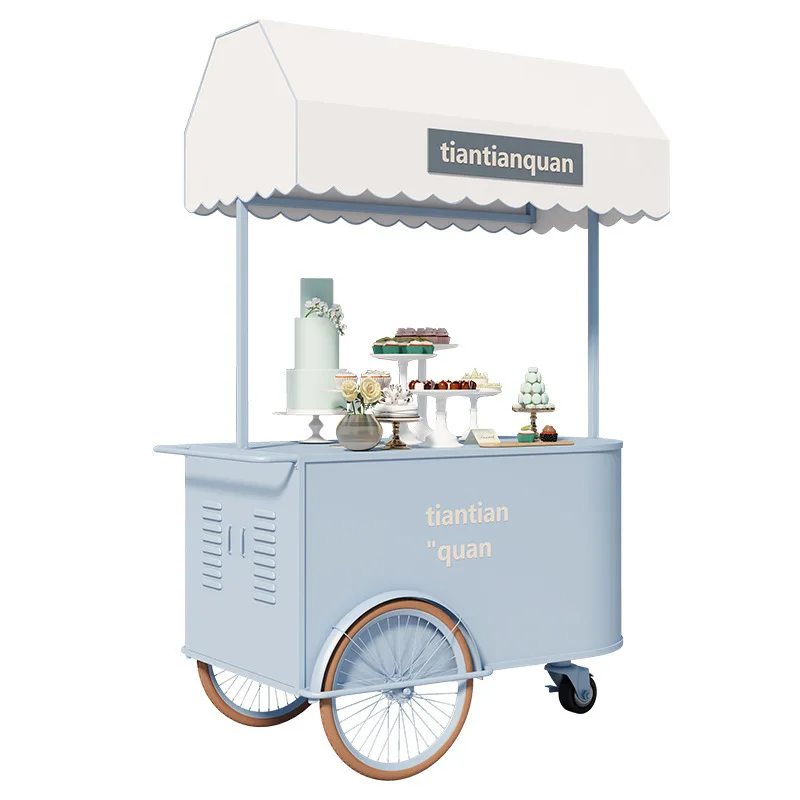 LH snack food carts, mobile sales stalls in scenic areas, promotional display carts in shopping malls