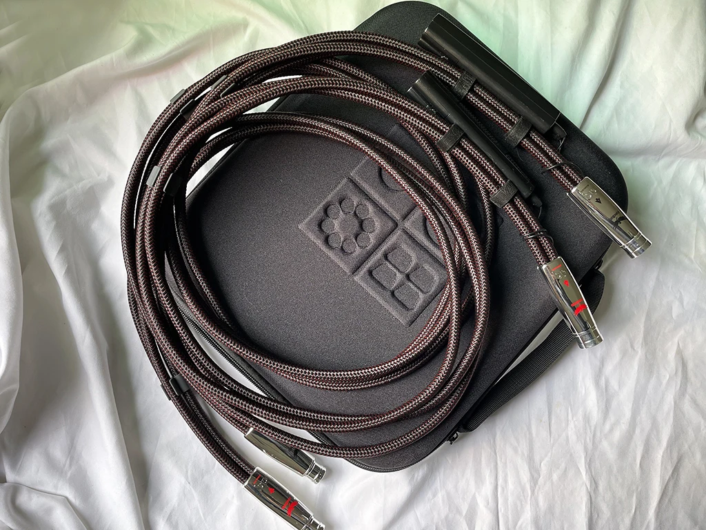 فايربيرد XLR كابل متوازن PSS الفضة النقية الخرافية مخلوق الصوت كابل الربط #4