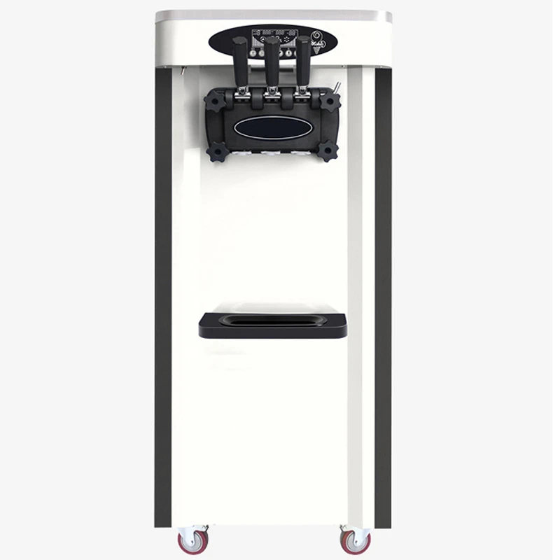

Commercial Soft Serve Ice Cream Machine Automatic Yogurt Sweet Cone Vending Stainless Steel