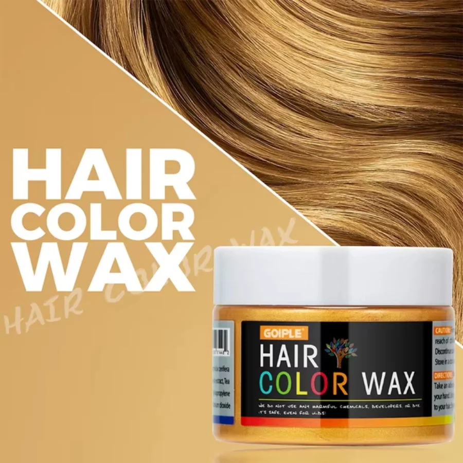 Valentijnsdag DIY Haarverf Modder Haar Kleurwas Makkelijk te Verwijderen Kleurcrème Eenmalige Haar-, Baard- en Wenkbrauwkleurproducten - afbeelding 1
