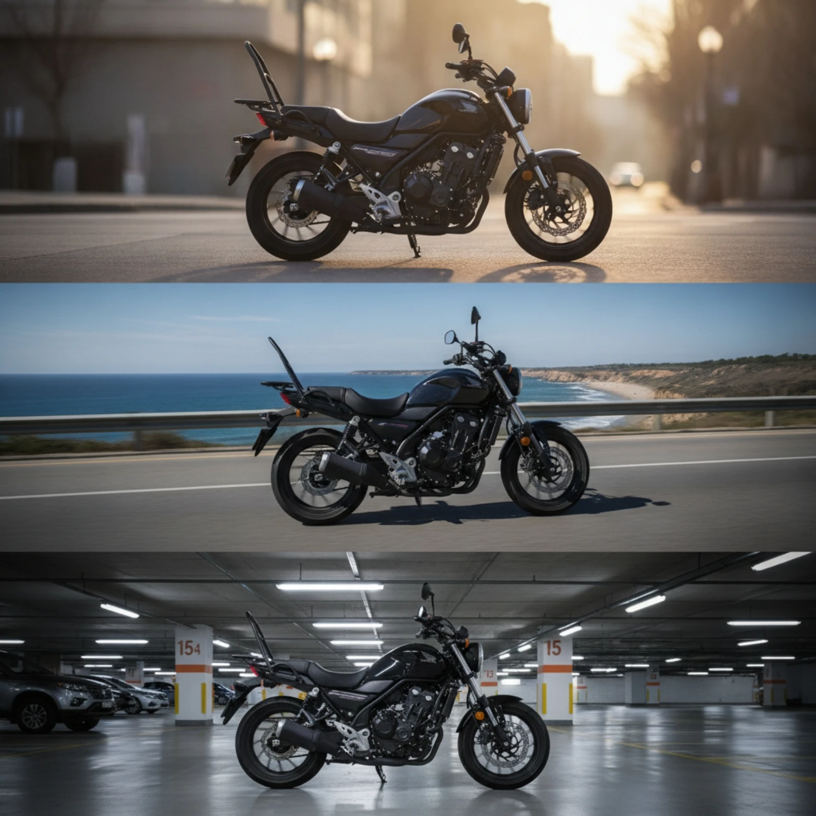 Motorcycle Backrest with Cushion Black Sissy Bar with Cushion Pad Passenger Seat Backrest Comfortable Easy to Install