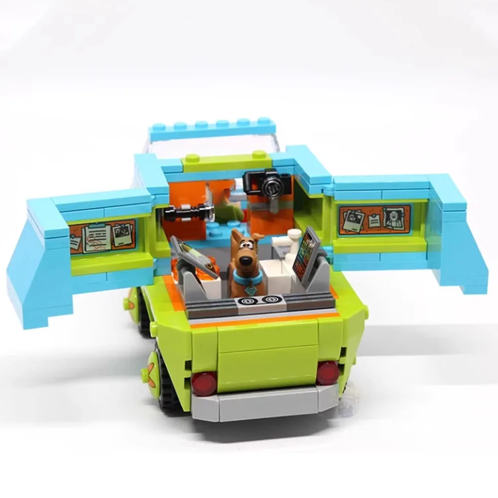 305pcs Movie Series Mystery Machine Ghost Robotic Tree Vehicle Equipment Building Blocks Sets Compatible With Model