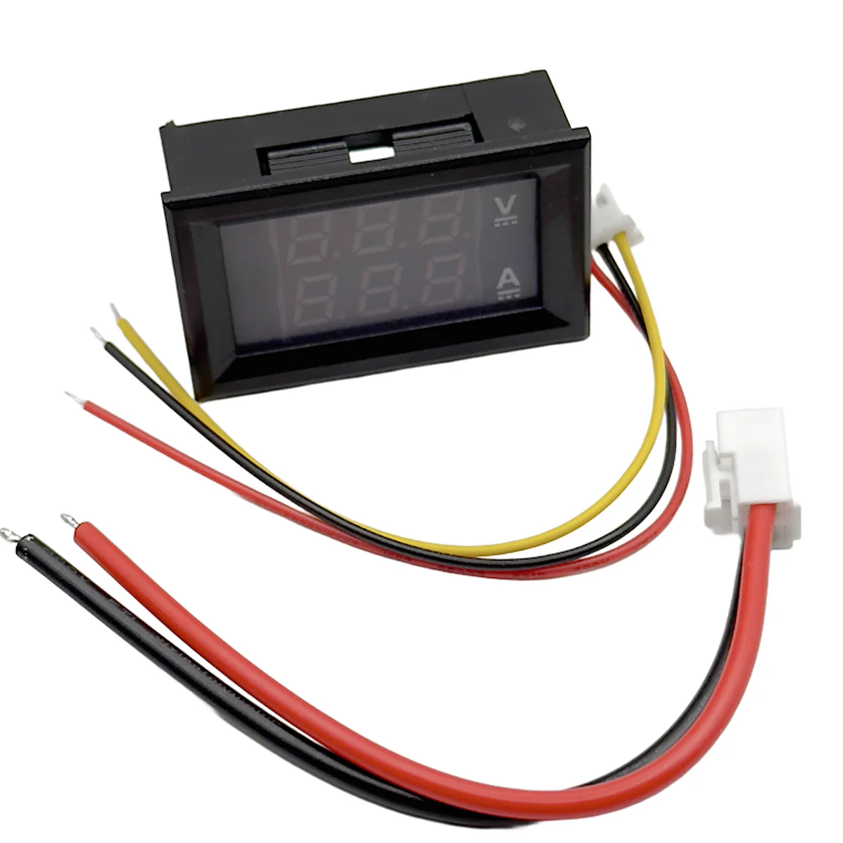 DC 0-100V 10A Digital Voltmeter Ammeter Dual Display Voltage Detector Current Meter Panel Amp Volt Gauge 0.28" Red Blue LED