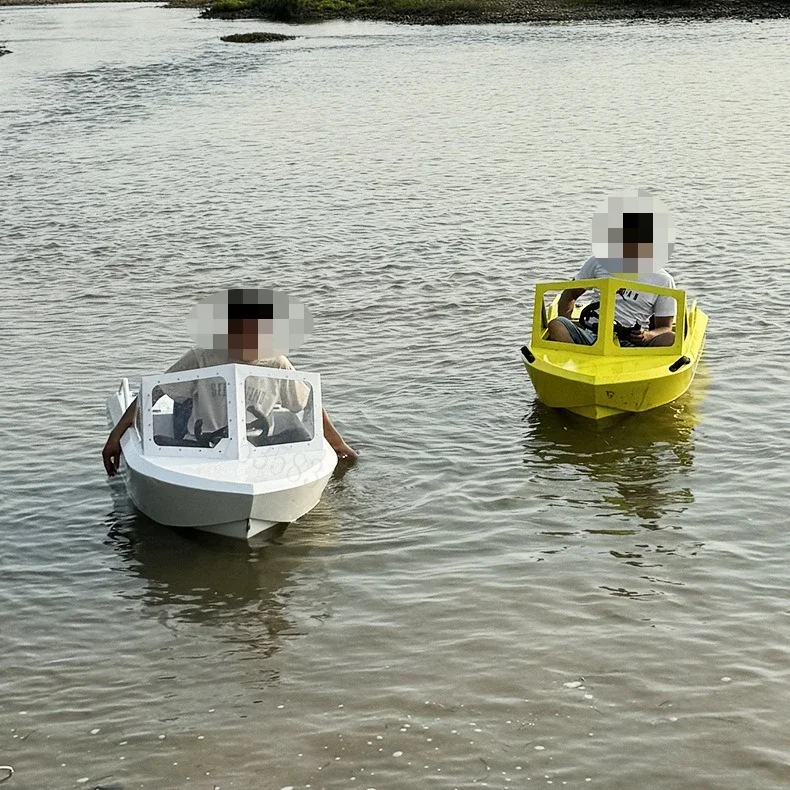 New energy go-kart scenic spot water sports electric single double quadruple small speedboat surf camp