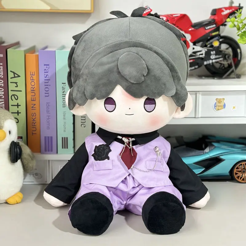 

40cm Handsome Japanese Fashion Uniform Series Clothes Sitting Posture Plush Doll Dress Up Clothes Clothing Cosplay Outfit