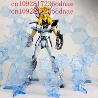 Saint Seiya Myth Cloth EX Aquarius Camus Cygnus Hyoga Effect Part Athena Throne Decoration Diorama Scene Knights of the Zodiac