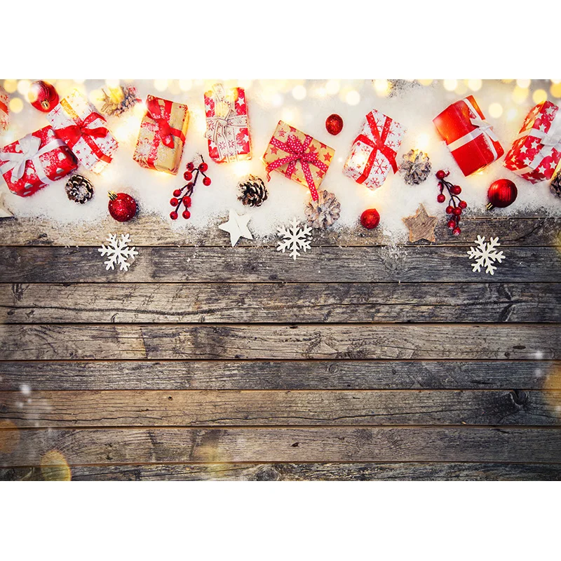 Christmas Theme Photography Background Snowman Christmas tree Children Portrait Backdrops For Photo Studio Props 211025 ZLSY-66