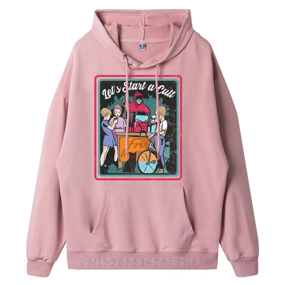 Leisure Hoodies Loose Long Sleeve Men Hoodies Child Game Horror Let S Hip Hop Christmas Hoodies Crewneck