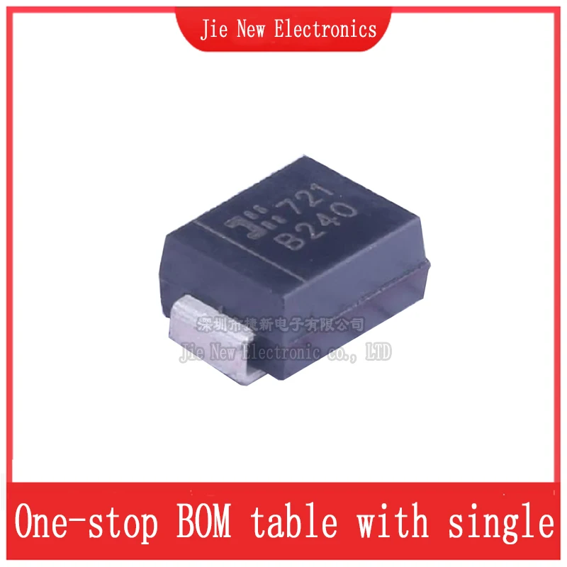 20 Stuks Smb (DO-214AA) B2100-13-F B220-13-F B230-13-F B240-13-F B250-13-F B260-13-F Smd Schottky Diode