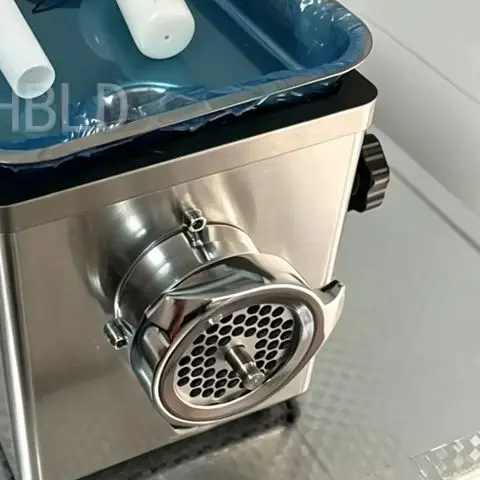 Portable Multifunctional Meat Grinder with Food Grade Stainless Steel Food Tray Commercial Vegetable Grinding Machine
