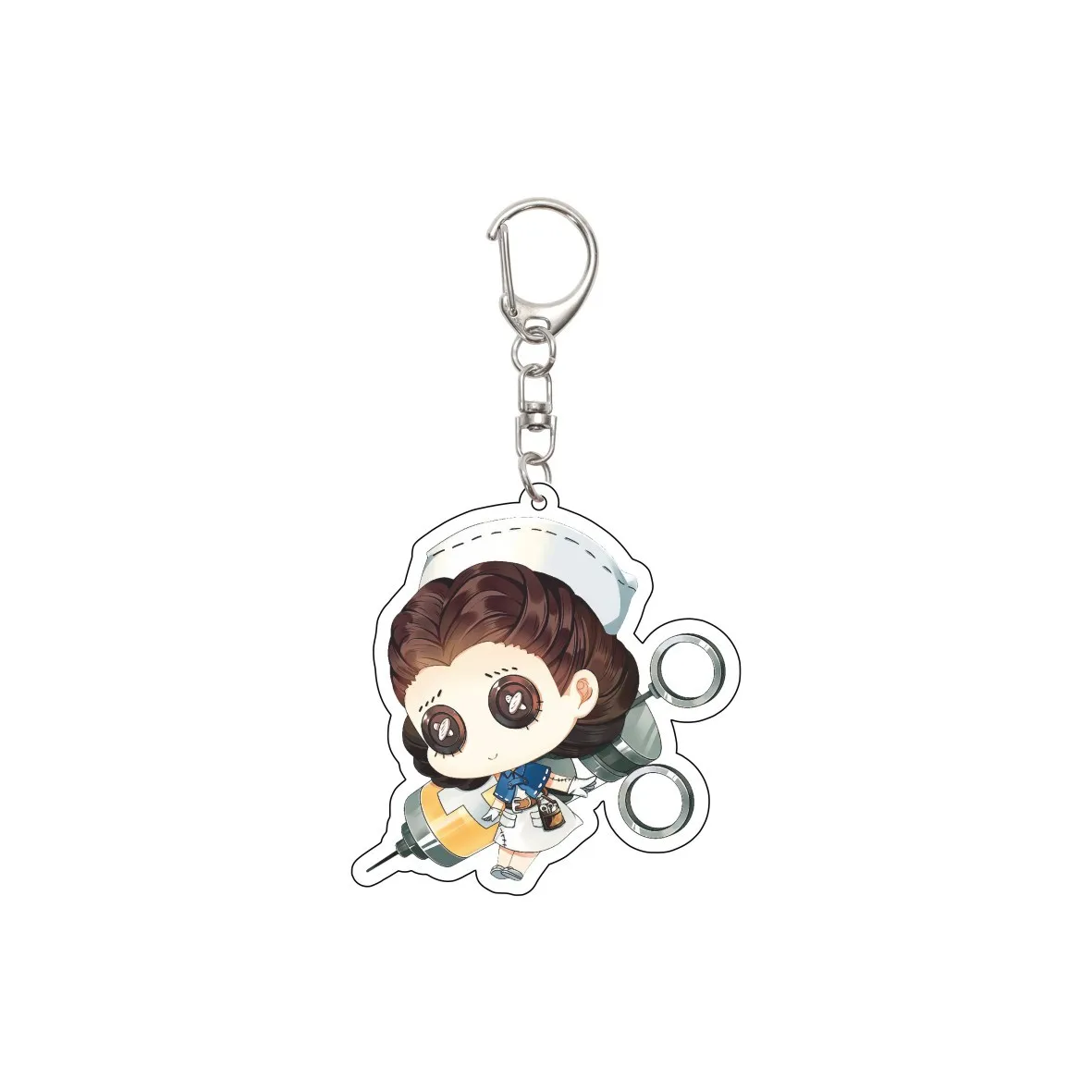 55MM Anime Game Identity V Emily Dyer Freddy Riley Emma Woods Martha Behamfil Margaretha Zelle Acrylic Key Chain Cute Gifts view 3