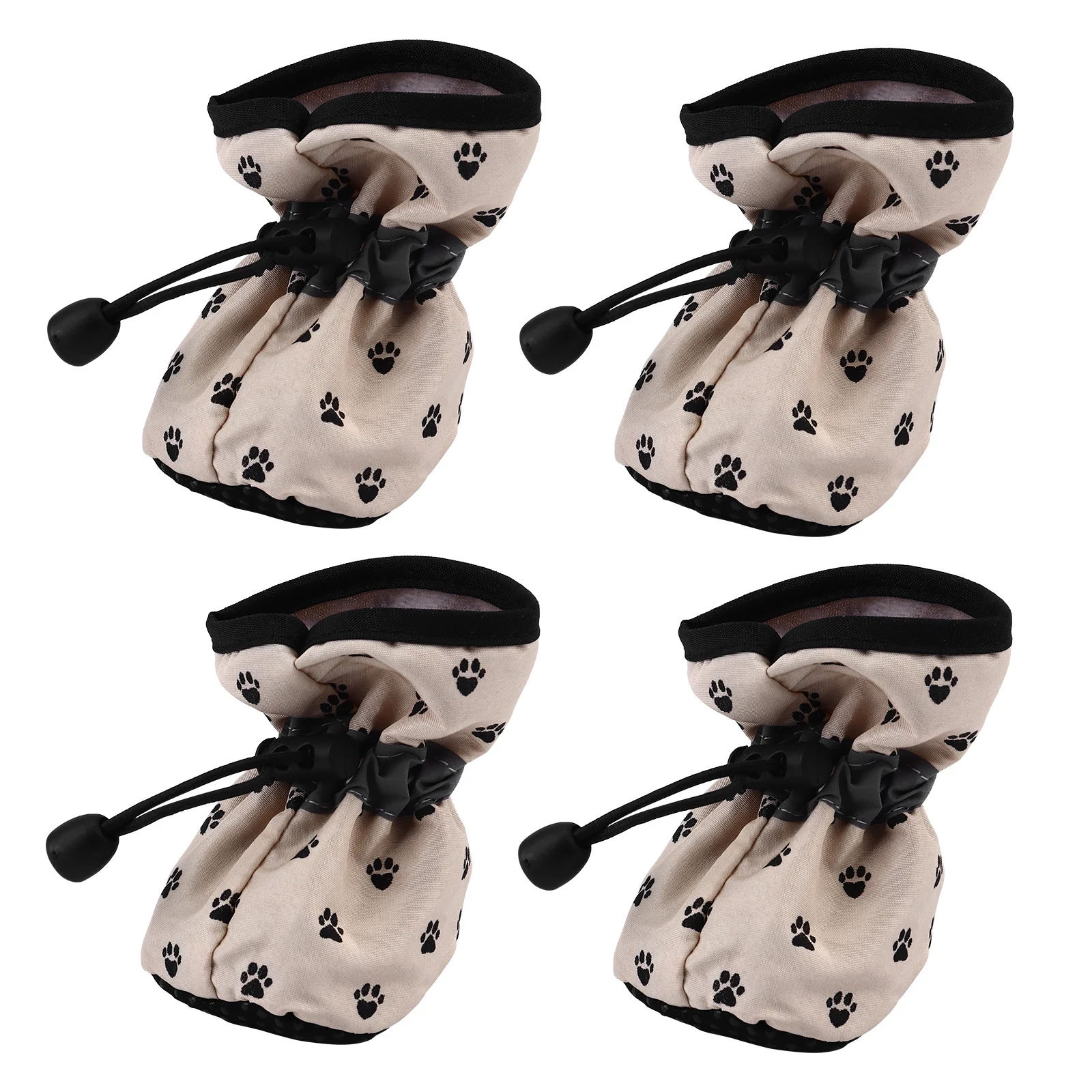 

4Pcs Paw Protectors for Dogs Booties Keep Paws Dry Clean Scratch-Free Perfect for Home Travel Dog Boots