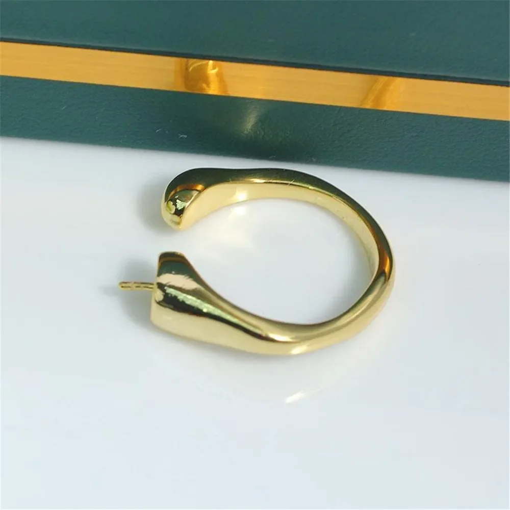 

Регулируемые позолоченные жемчужные кольца, фурнитура и аксессуары - для изготовления ювелирных изделий, оптовая продажа, товары для рукоделия 8-12 мм