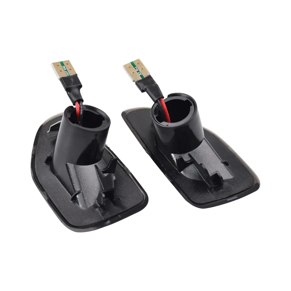 2x جديد وامض LED بدوره إشارة ديناميكية الجانب ماركر ضوء مصابيح ل داسيا لوجان 2 سانديرو 2 داستر 2 رينو ستيبواي داستر #2
