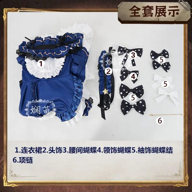 ‌Magical Girl Witch Trial Natsume An-Anc Cosplay Costume Full Set Lolita Dress Princess Dress Halloween Christmas Women AniMuse view 5