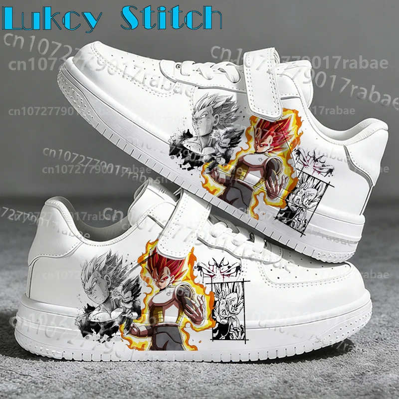 Size 28-40 Parent Child Shoes Woman Boys Dragon Ball Figure High Quality Durable Thick Sole 7-18 Year Old Kids Shoes Gift view 3