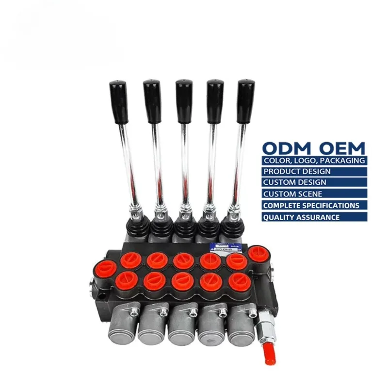 P80 Series 1p80 2p80 3p80 4p80 5p80 6p80 Integral Multi-Way Directional Valve Hydraulic Single Lock Valve