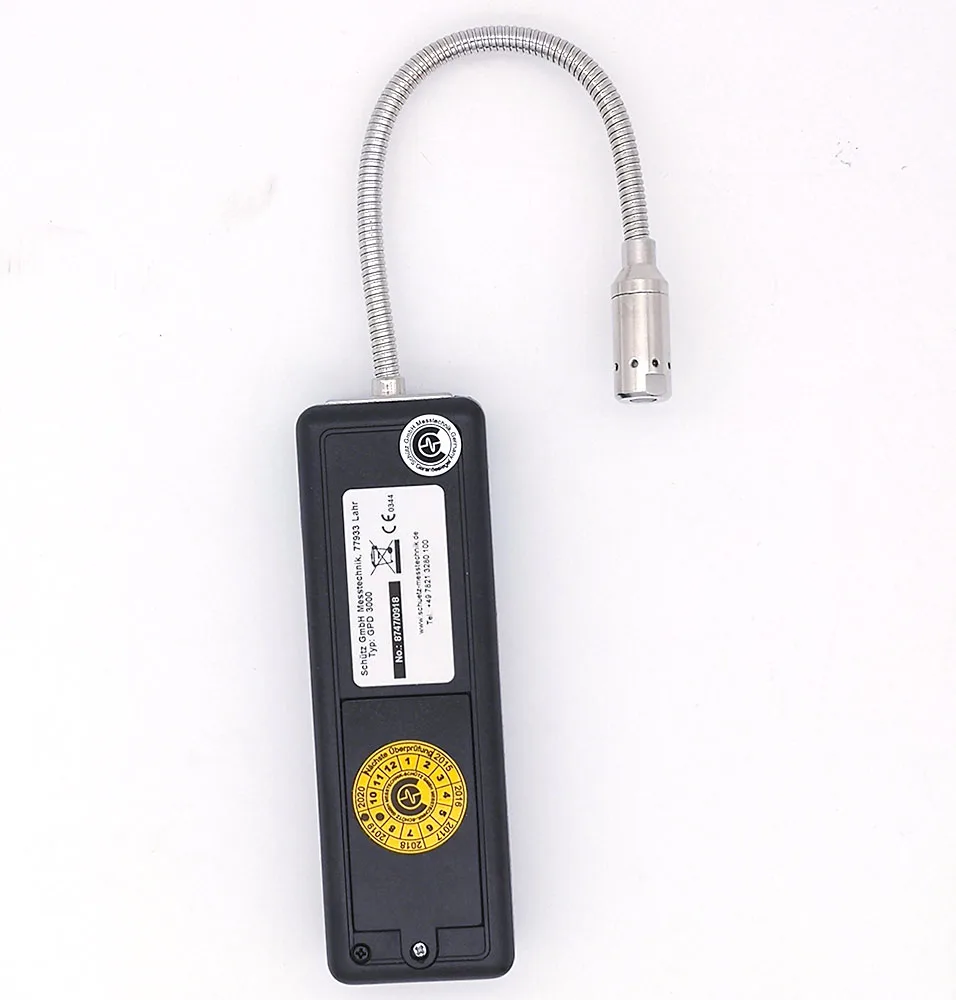 GPD300-Sniffing Display a LED Allarme acustico visibile Metano Idrogeno Propano CH4/H2/C3H8 Rilevatore di fughe multigas portatile