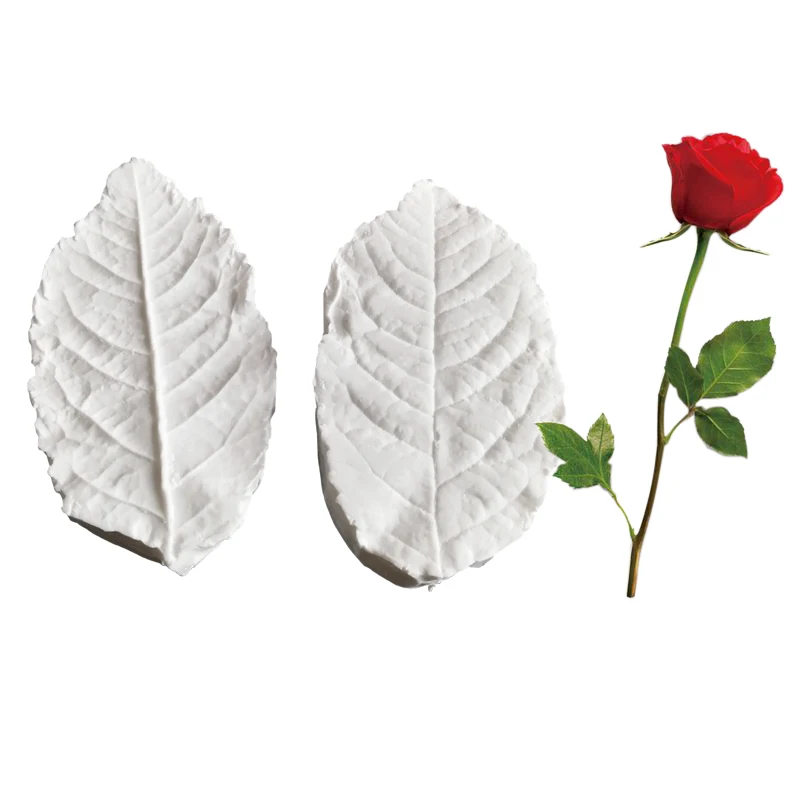 NEW Rose Leaf Veiner Silicone Mold Fondant Mould Cake Decorating Tools Chocolate Gumpaste,Sugarcraft,Kitchen Accessories M2467