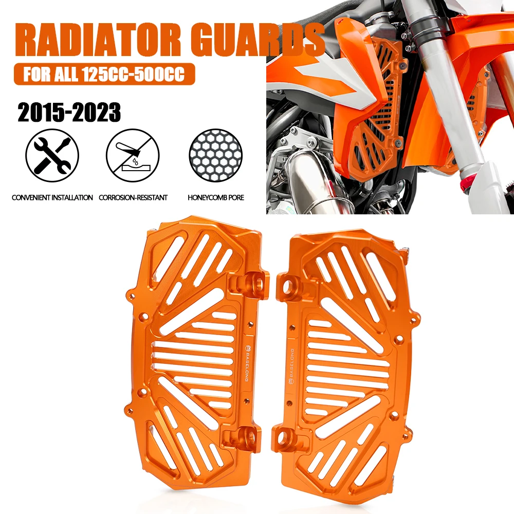 Radiator Guard Grill Cover Protector Grille For Husqvarna EXC SXF XCF SX XC EXCF 125 250 300 350 400 450 500 2017-2020 2019